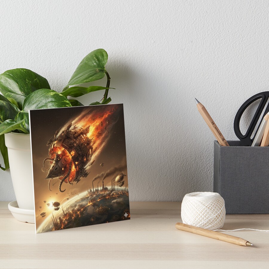 Item preview, Art Board Print designed and sold by Conteceres.