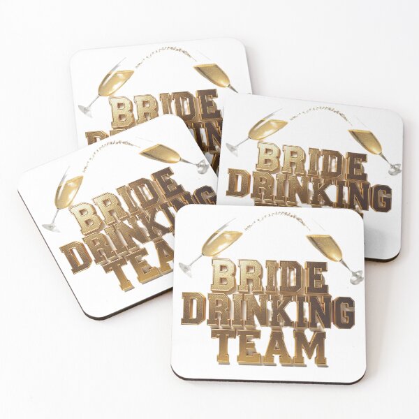 Item preview, Bride Drinking Team design  designed and sold by Likkle More Style .