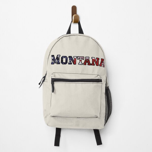 Item preview, Montana USA Flag Typography – Patriotic Stars and Stripes American Pride Design designed and sold by Long Family Gifts.