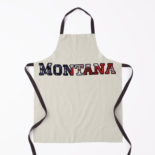 Item preview, Montana USA Flag Typography – Patriotic Stars and Stripes American Pride Design designed and sold by Long Family Gifts.