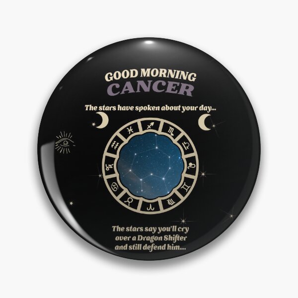 Item preview, Good Morning Cancer – Zodiac Academy Inspired designed and sold by UGLibrary.
