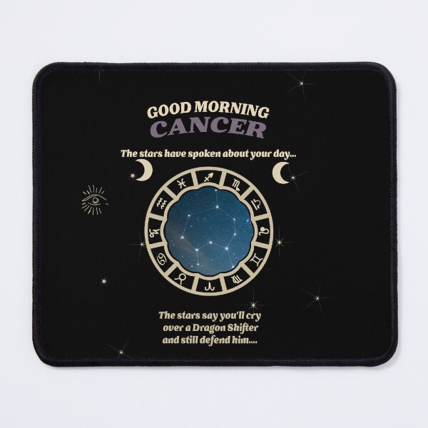 Item preview, Good Morning Cancer – Zodiac Academy Inspired designed and sold by UGLibrary.