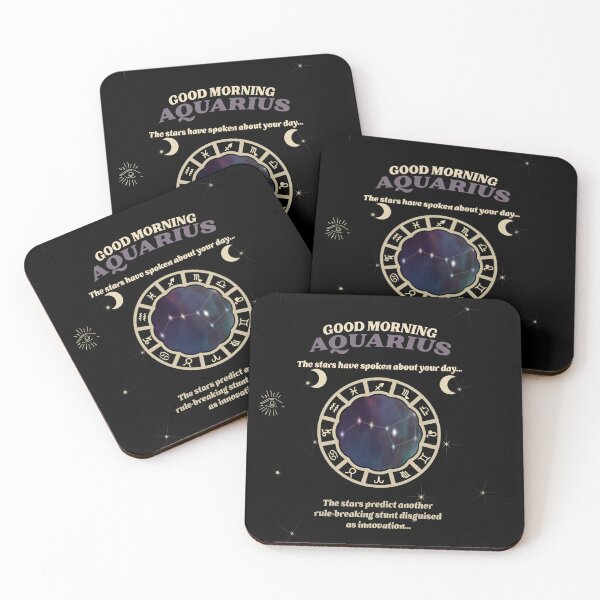Item preview, Good Morning Aquarius – Zodiac Academy Inspired designed and sold by UGLibrary.