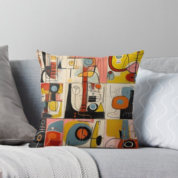 Item preview, Abstract Geometric Patterns with Bold Lines and Vibrant Colors for a Dynamic Modern Artwork designed and sold by OlfactoART Studio.