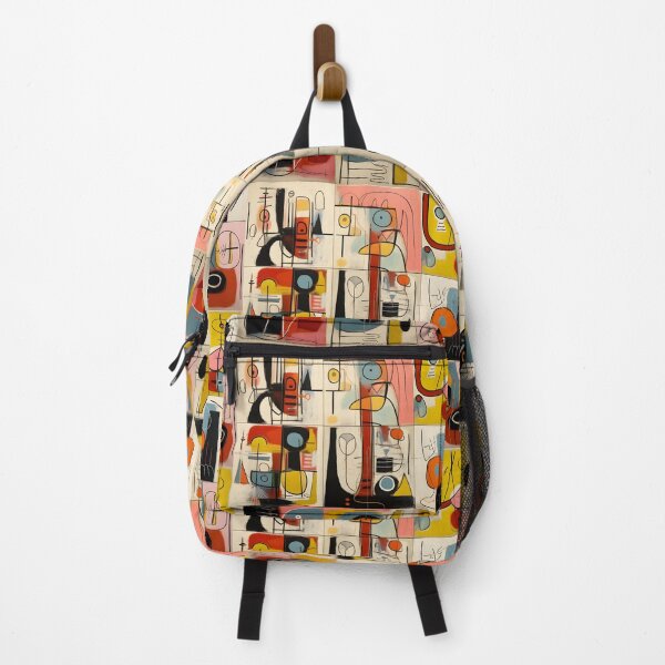 Item preview, Abstract Geometric Patterns with Bold Lines and Vibrant Colors for a Dynamic Modern Artwork designed and sold by OlfactoART Studio.