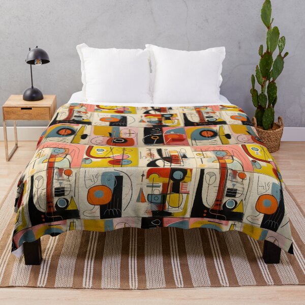 Item preview, Abstract Geometric Patterns with Bold Lines and Vibrant Colors for a Dynamic Modern Artwork designed and sold by OlfactoART Studio.