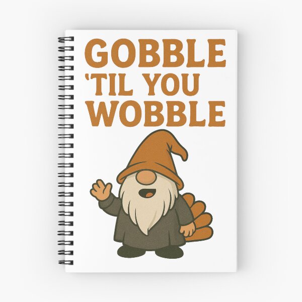 Item preview, Gobble ’Til You Wobble Gonk | Funny Thanksgiving Turkey Gnome Design designed and sold by BoxaroundJacks.