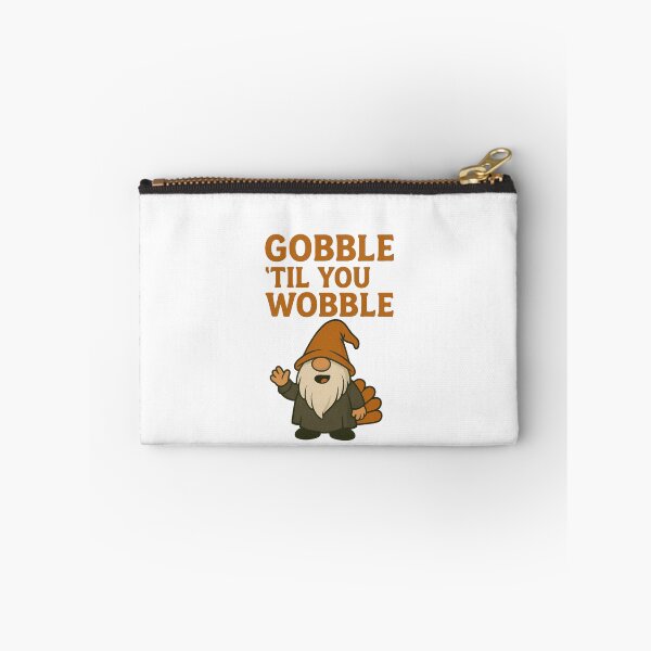 Item preview, Gobble ’Til You Wobble Gonk | Funny Thanksgiving Turkey Gnome Design designed and sold by BoxaroundJacks.