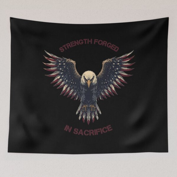 Item preview, Strength Forged in Sacrifice designed and sold by AVIVET48.