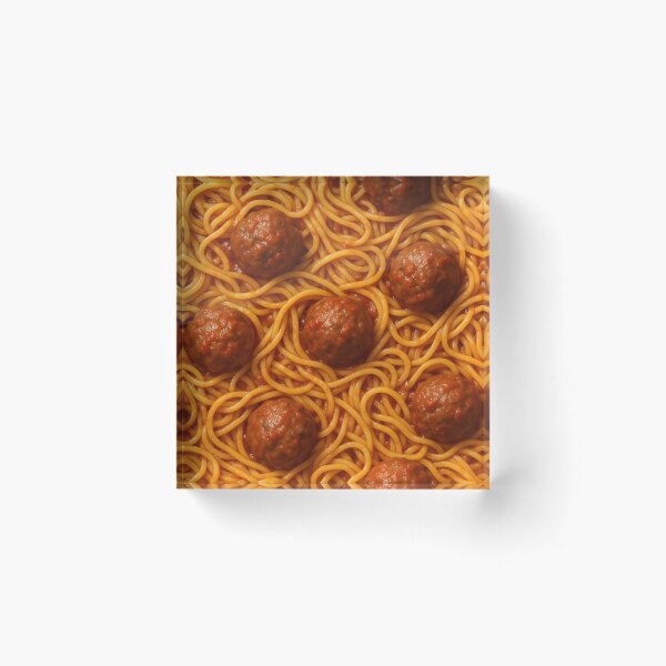 Item preview, Spaghetti & Meatballs All-Over Print designed and sold by getpressedshirt.