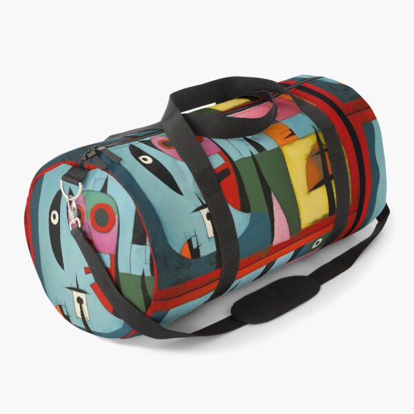 Item preview, Vibrant Modern Art- Geometric Abstract Composition with Bold Colors and Dynamic Shapes designed and sold by OlfactoART Studio.