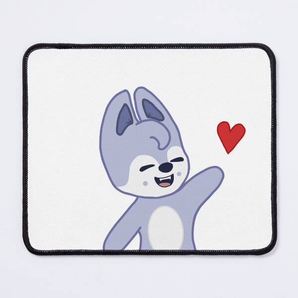 Item preview, Wolfchan with heart  designed and sold by Ratdraws4.