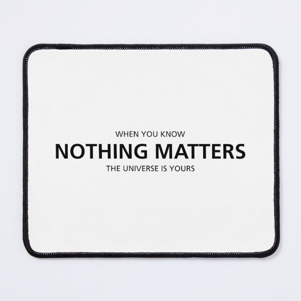 Item preview, Nothing Matters designed and sold by NahtlosLaut.