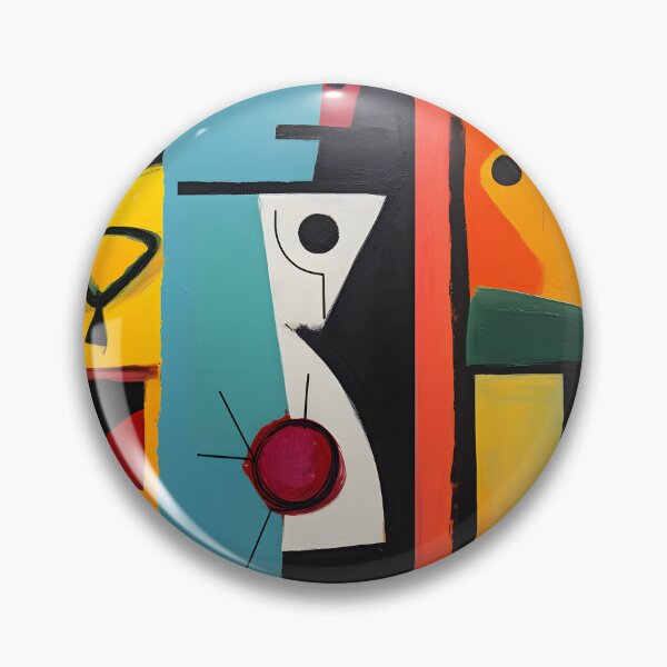 Item preview, Abstract Geometric Composition with Bold Shapes and Contrasting Colors for a Vibrant Modern Artwork designed and sold by OlfactoART Studio.