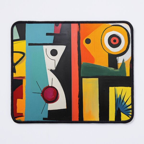 Item preview, Abstract Geometric Composition with Bold Shapes and Contrasting Colors for a Vibrant Modern Artwork designed and sold by OlfactoART Studio.