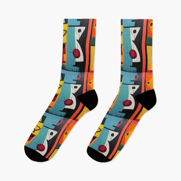 Item preview, Abstract Geometric Composition with Bold Shapes and Contrasting Colors for a Vibrant Modern Artwork designed and sold by OlfactoART Studio.
