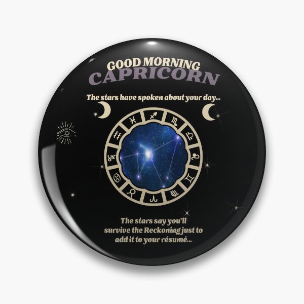 Item preview, Good Morning Capricorn – Zodiac Academy Inspired designed and sold by UGLibrary.
