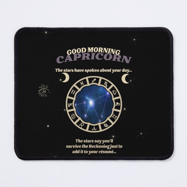 Item preview, Good Morning Capricorn – Zodiac Academy Inspired designed and sold by UGLibrary.