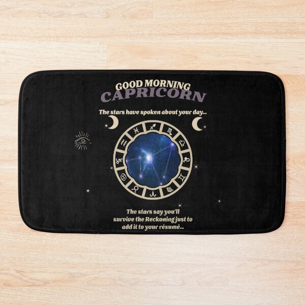 Item preview, Good Morning Capricorn – Zodiac Academy Inspired designed and sold by UGLibrary.