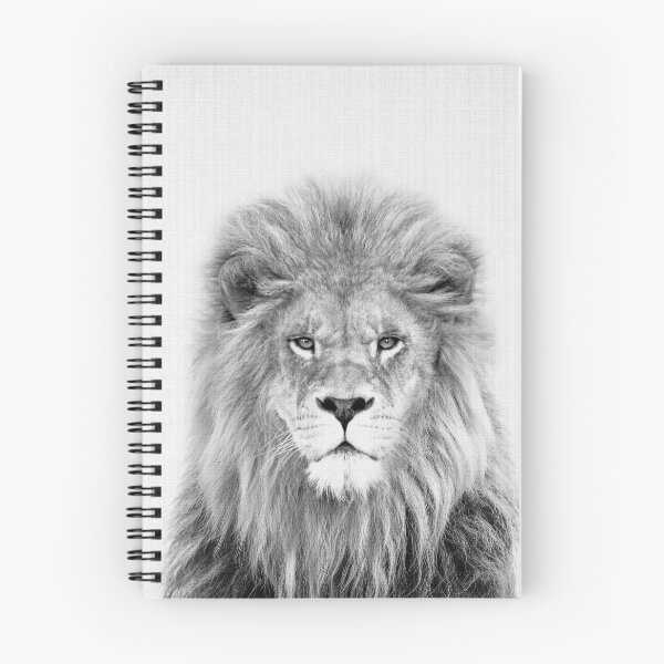Item preview, Black & White Peekaboo Lion designed and sold by Lila & Lola.