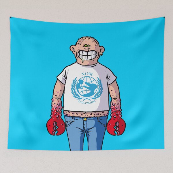 Item preview, HUMAN MUTANT CRAB T-SHIRT designed and sold by NomCouture.
