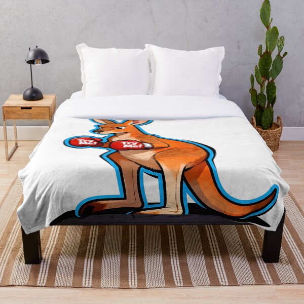 Item preview, Try Me – Boxing Kangaroo with Attitude designed and sold by Buttonquill.