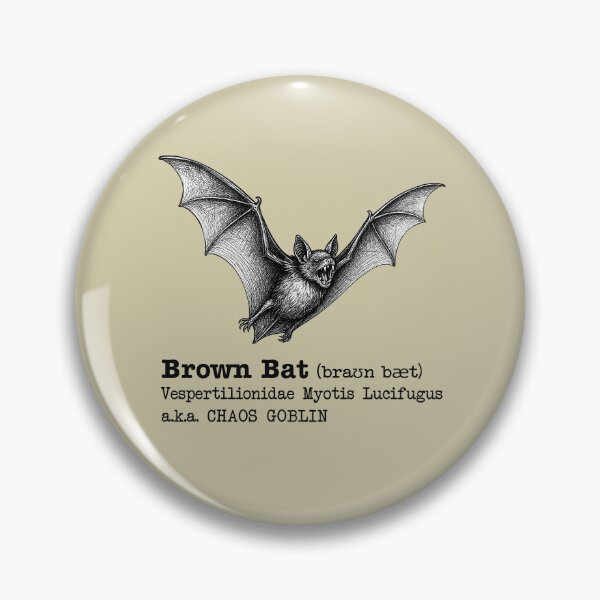 Item preview, Brown Bat aka Chaos Goblin designed and sold by andyjhunter.