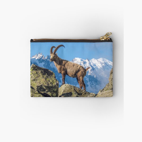 Item preview, Alpine Ibex In Aiguilles Rouge French Alps France designed and sold by eclecTEEq.