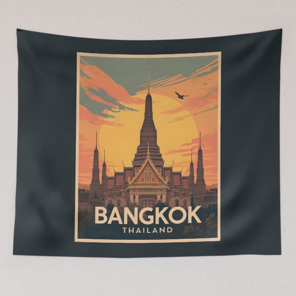 Item preview, Bangkok - Thailand  designed and sold by GoodOldVintage.