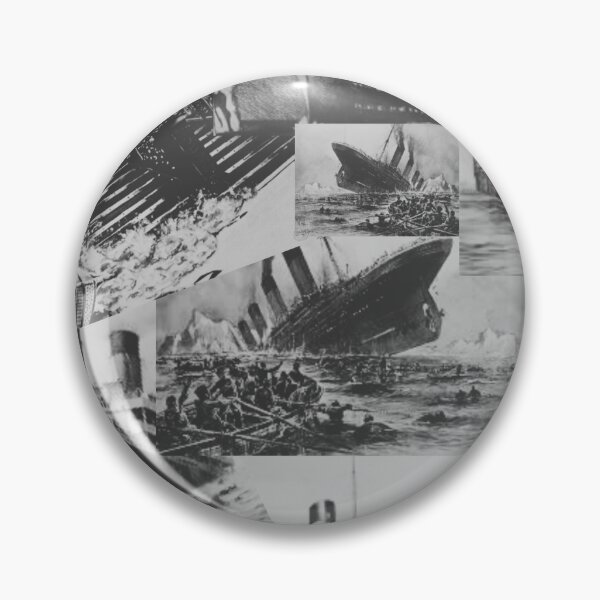 Item preview, HMS Tiitanic black ans white designed and sold by amy greaves.