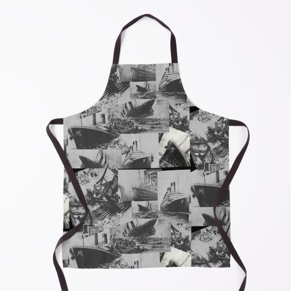 Item preview, HMS Tiitanic black ans white designed and sold by amy greaves.