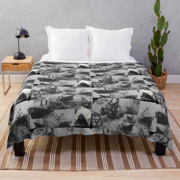 Item preview, HMS Tiitanic black ans white designed and sold by amy greaves.