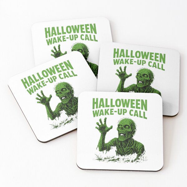 Item preview,  Halloween Wake-Up Call – Creepy Zombie Rising from the Grave Horror Design designed and sold by ustylelab.