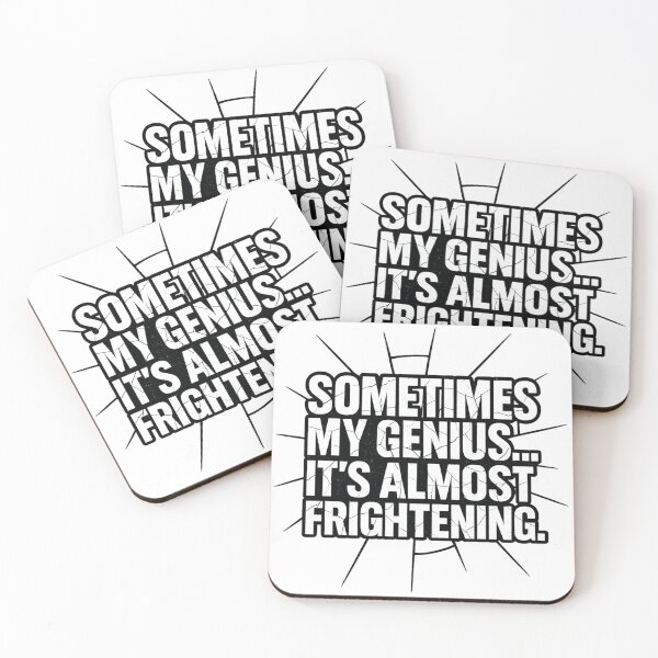 Item preview, Sometimes My Genius... It’s Almost Frightening | Jeremy Clarkson Quote designed and sold by Skrrt-Supply.