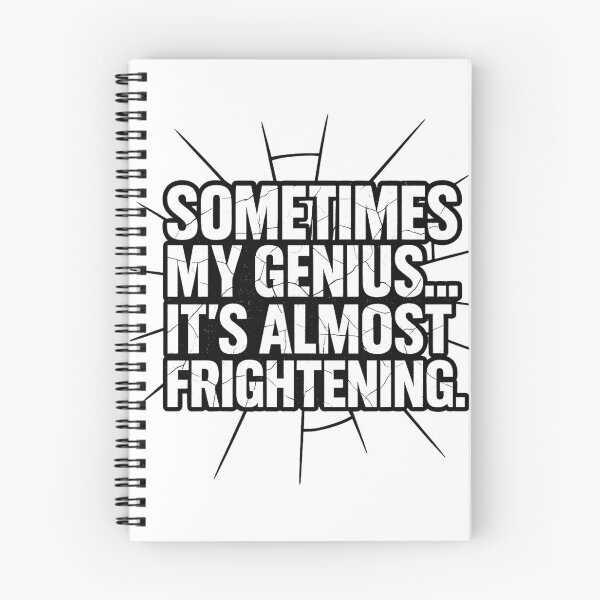 Item preview, Sometimes My Genius... It’s Almost Frightening | Jeremy Clarkson Quote designed and sold by Skrrt-Supply.