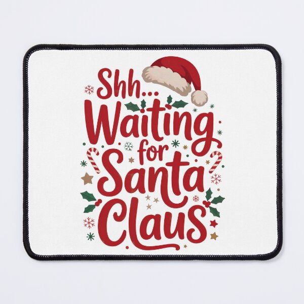 Item preview, Waiting for Santa Claus designed and sold by SoftStyleStudio ⭐⭐⭐.