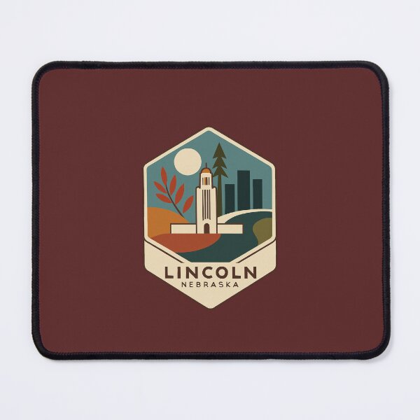 Item preview, Lincoln Nebraska  designed and sold by Broken Antler Designs .
