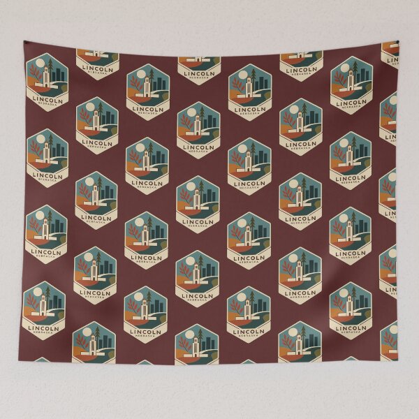 Item preview, Lincoln Nebraska designed and sold by Broken Antler Designs .