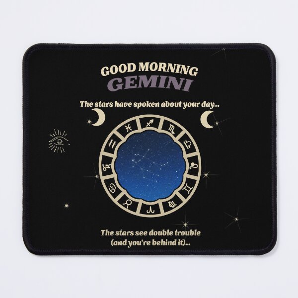 Item preview, Good Morning Gemini – Zodiac Academy Inspired designed and sold by UGLibrary.