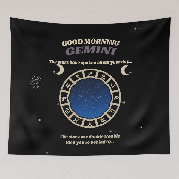 Item preview, Good Morning Gemini – Zodiac Academy Inspired designed and sold by UGLibrary.