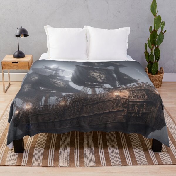 Item preview, Ghost of the Storm – The Pirate Ship of Legends by NegarTv Designs designed and sold by NegarTv Designs.