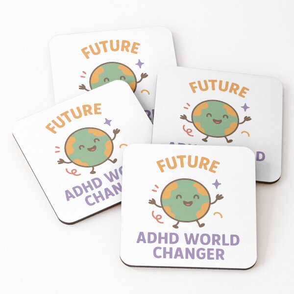 Item preview, Future ADHD World Changer – Empowering Awareness Design designed and sold by MomParentADHD.