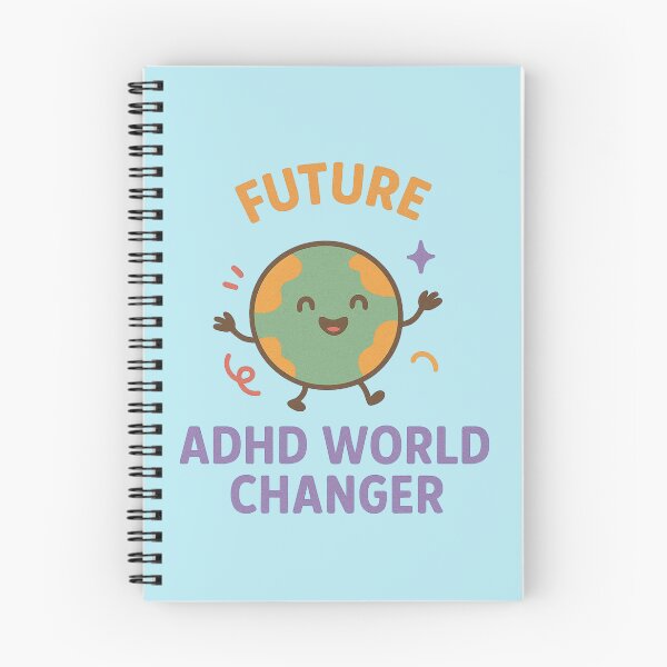 Item preview, Future ADHD World Changer – Empowering Awareness Design designed and sold by MomParentADHD.