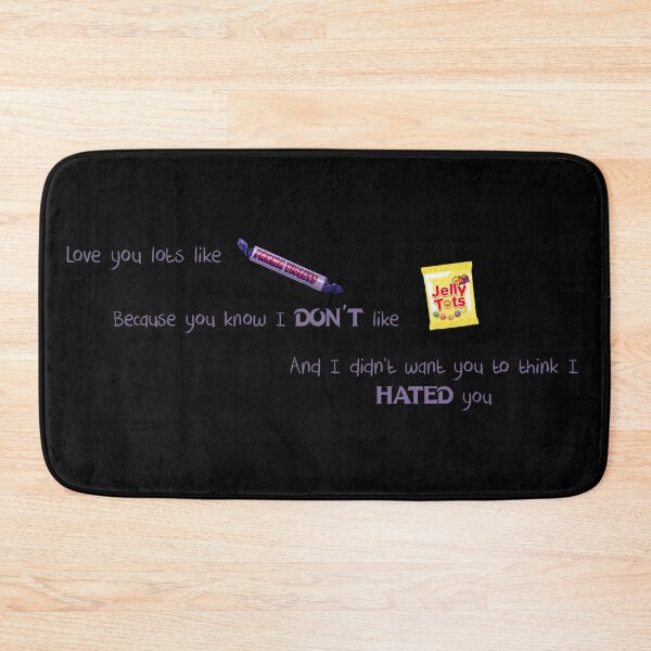 Item preview, Love you lots like Parma violets because you know I don’t like jelly tots and I didn’t want you to think I hated you designed and sold by Lumennyxart.