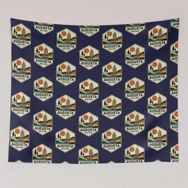 Item preview, Augusta Maine  designed and sold by Broken Antler Designs .
