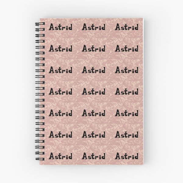 Item preview, Astrid Name Design - Cute Font, Minimalist, with Black Lettering :) designed and sold by Myriel-Myriel.