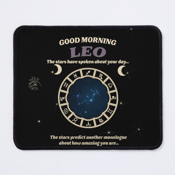 Item preview, Good Morning Leo – Zodiac Academy Inspired designed and sold by UGLibrary.