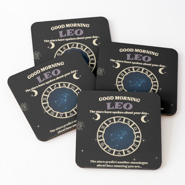Item preview, Good Morning Leo – Zodiac Academy Inspired designed and sold by UGLibrary.