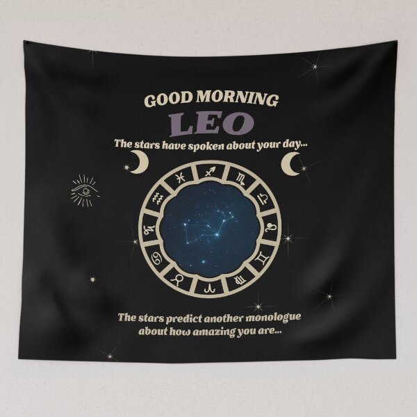 Item preview, Good Morning Leo – Zodiac Academy Inspired designed and sold by UGLibrary.