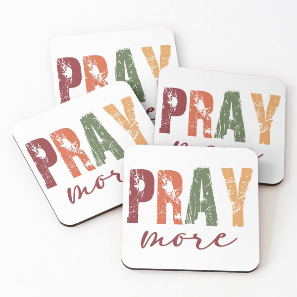 Item preview, Pray More designed and sold by makingtheteh.
